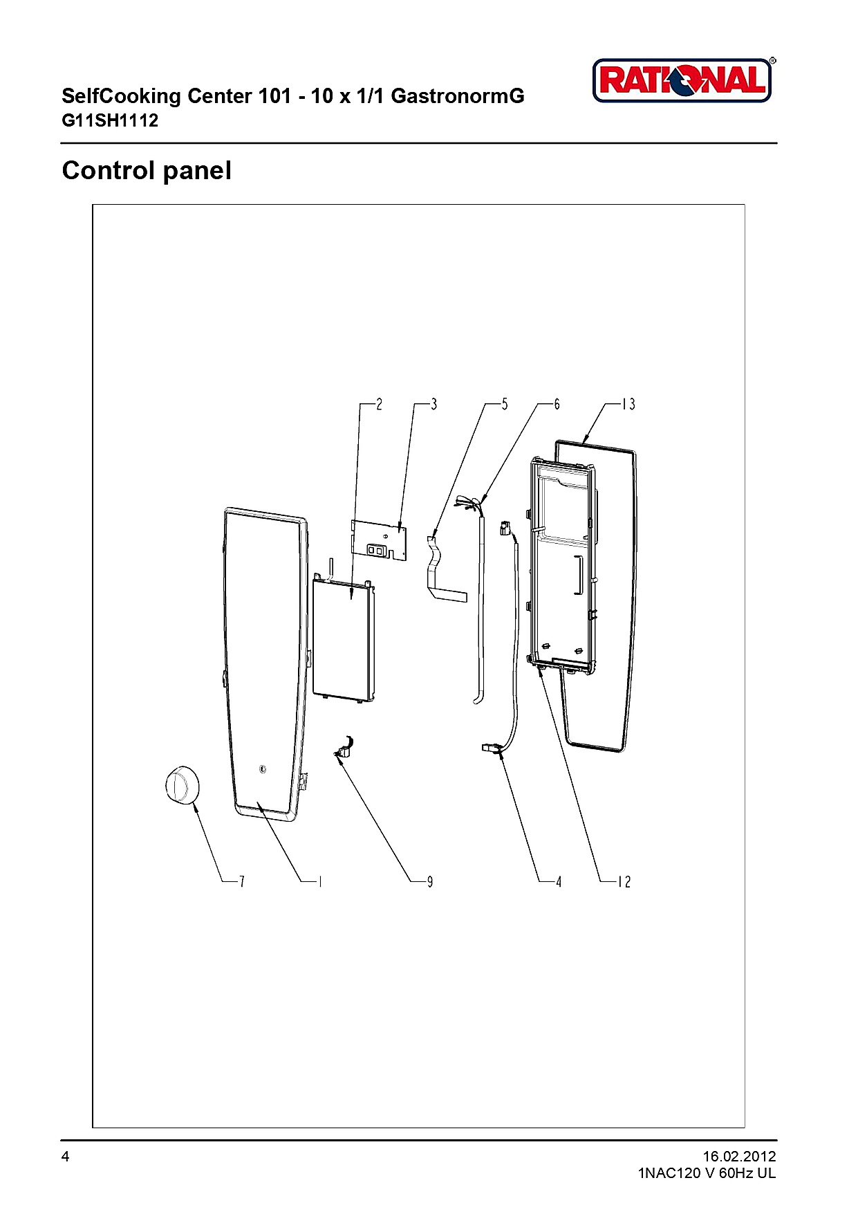 Control panel