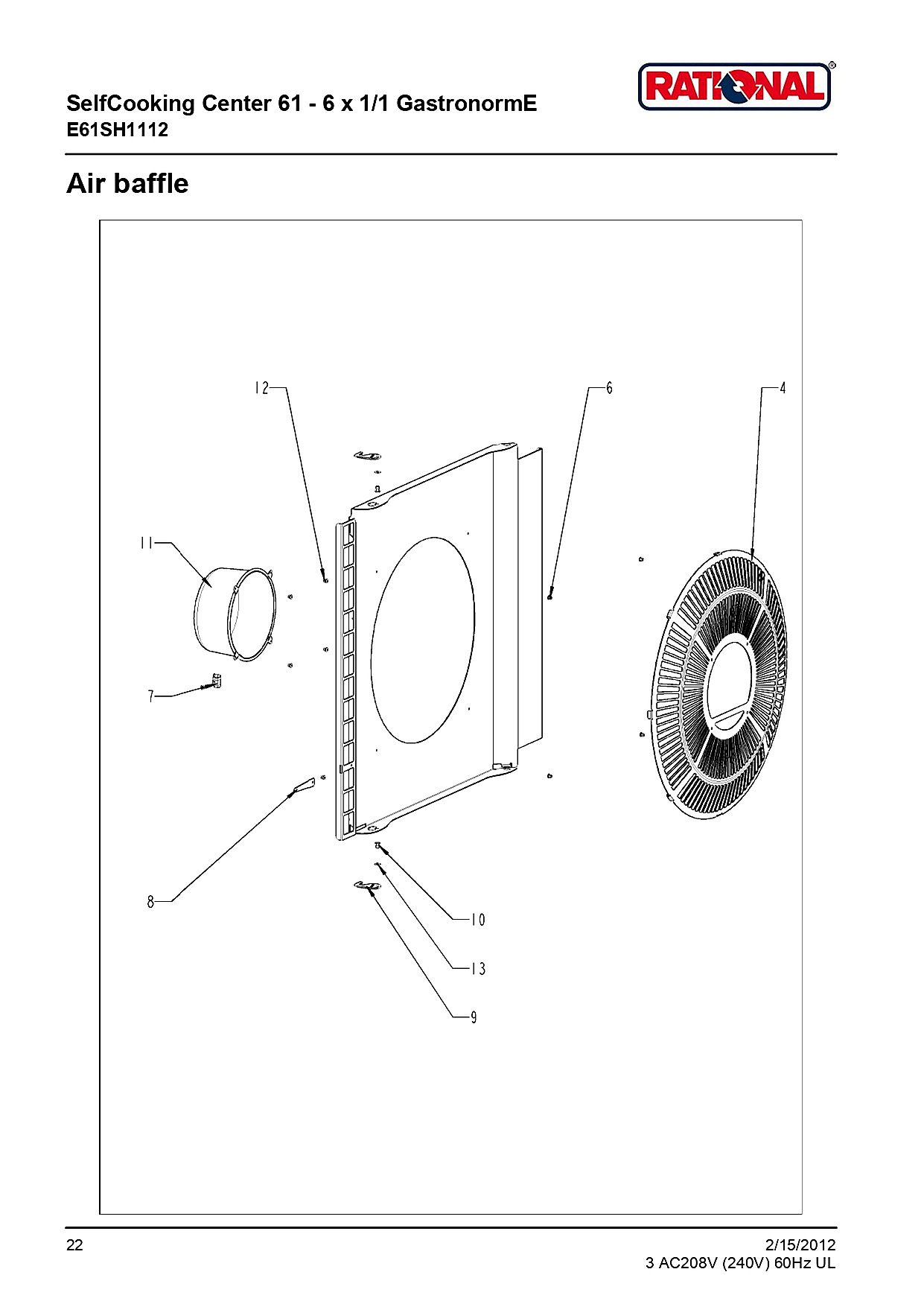Rational Air baffle
