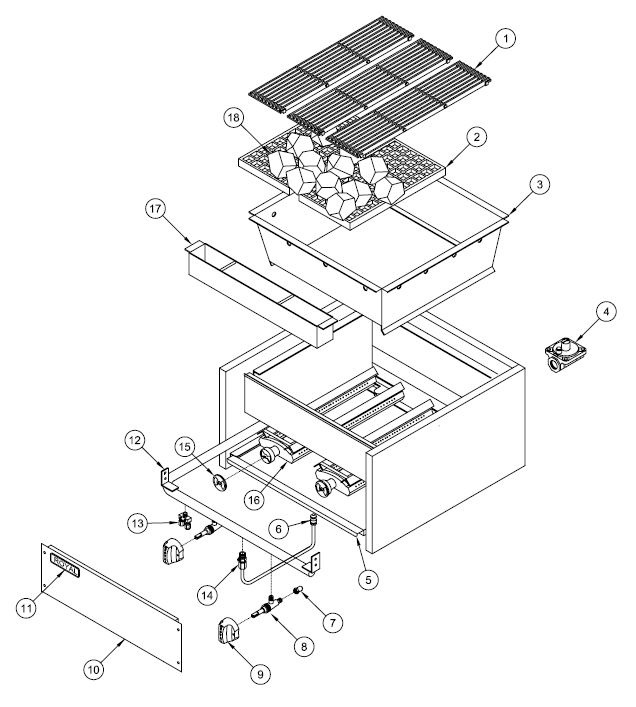 RCB-48 Parts Breakdown
