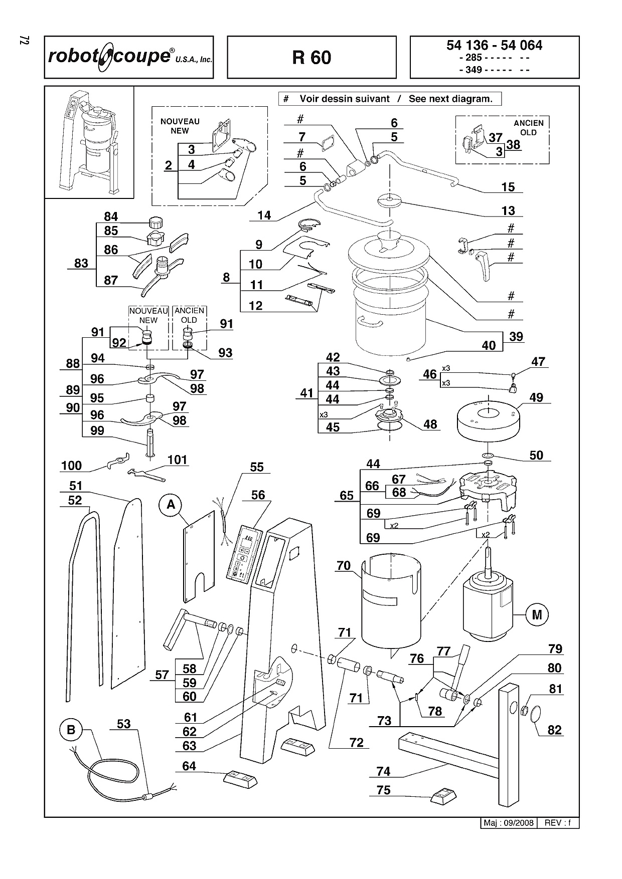 Robot coupe R 60-1