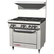 Southbend Range S36D Boutons et cadrans