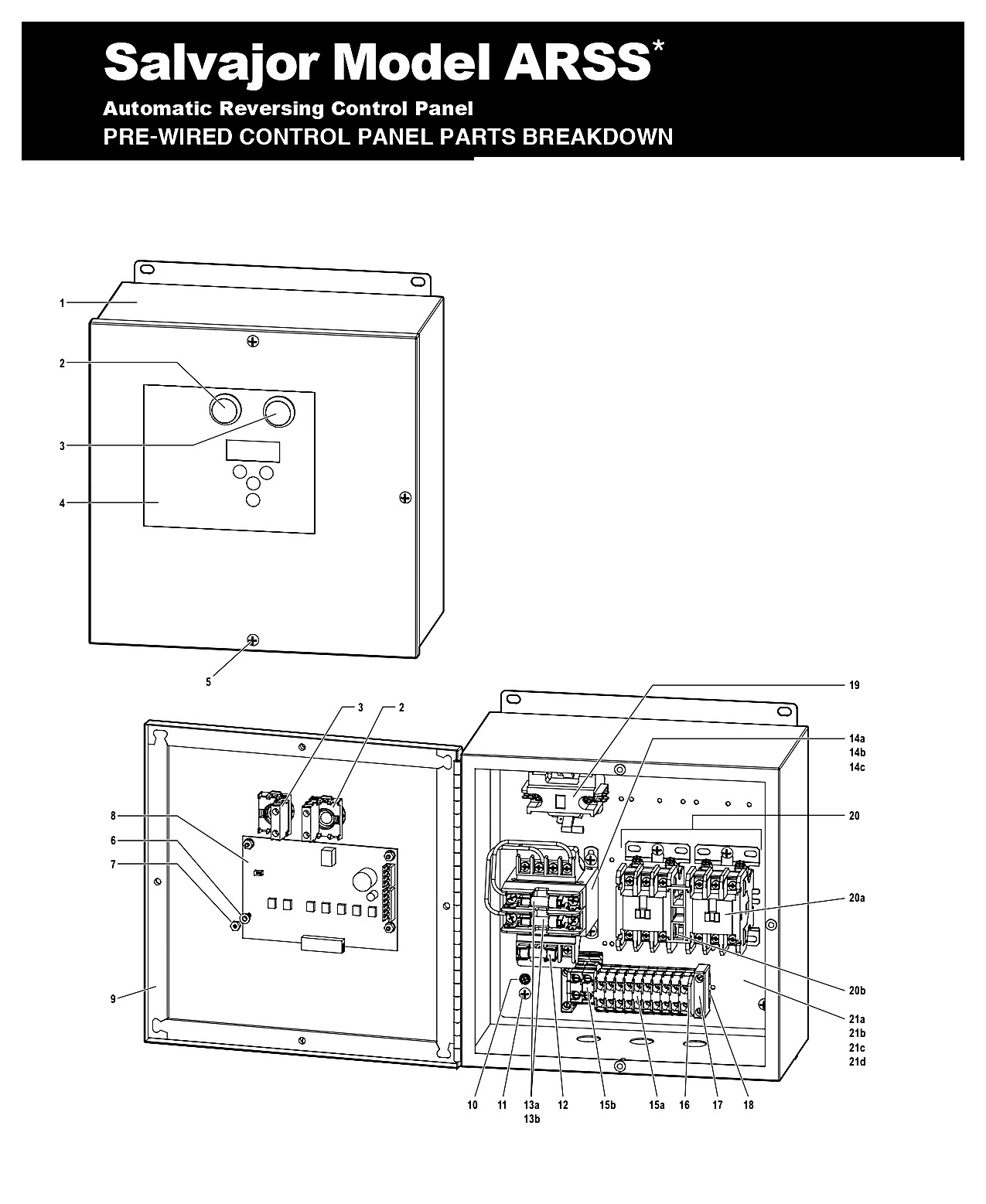 Automatic Reversing Control Panel