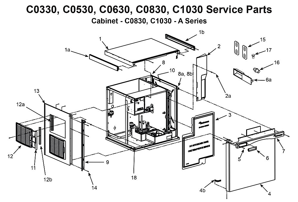 Cabinet - C0830, C1030 - A Series