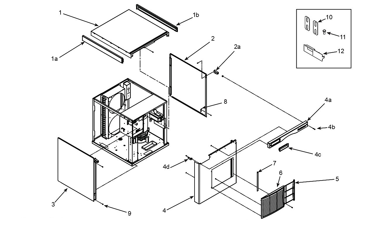 Exterior, N0422, F0522, N0622, F0822 A or B Series