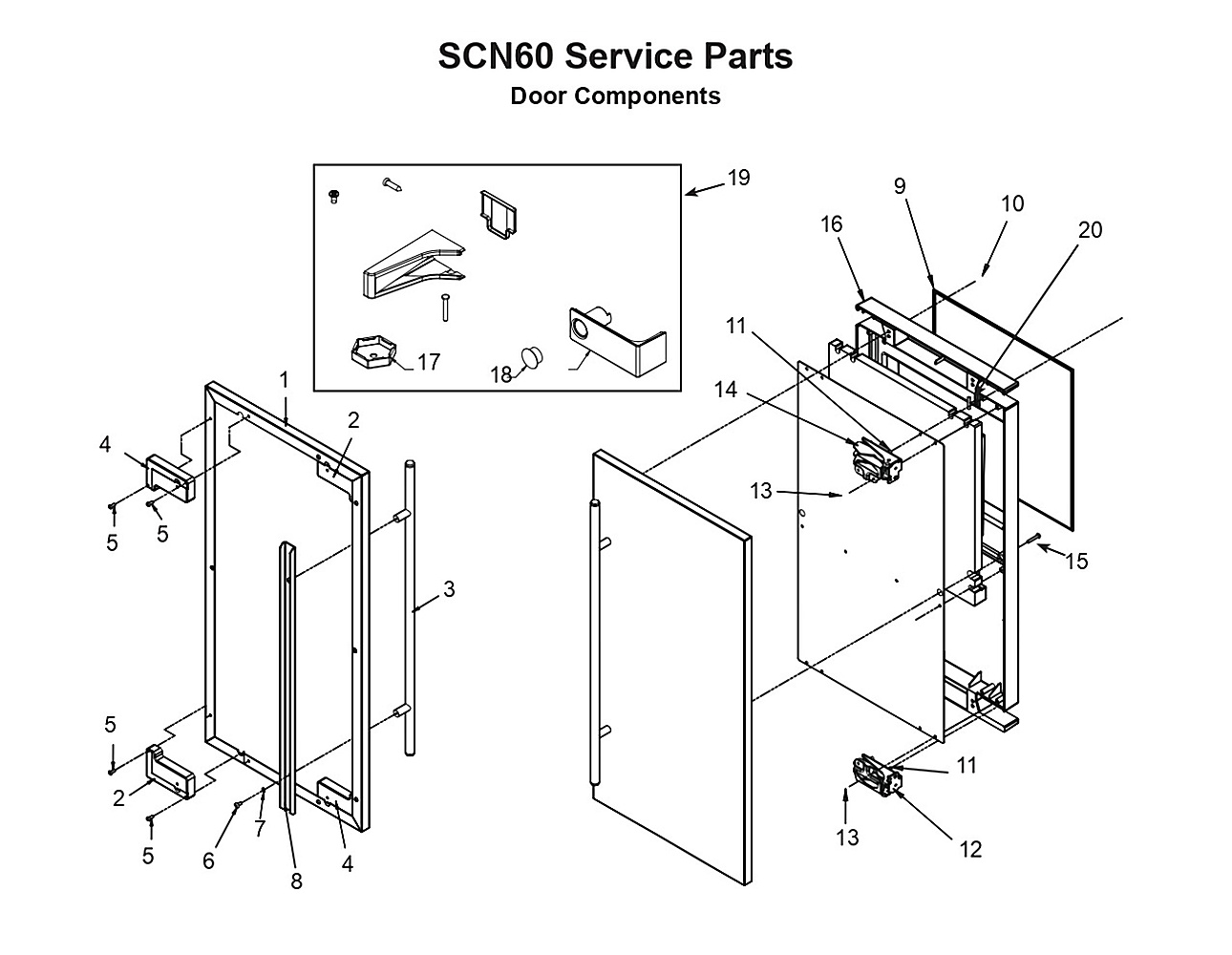 Scotsman Door Components