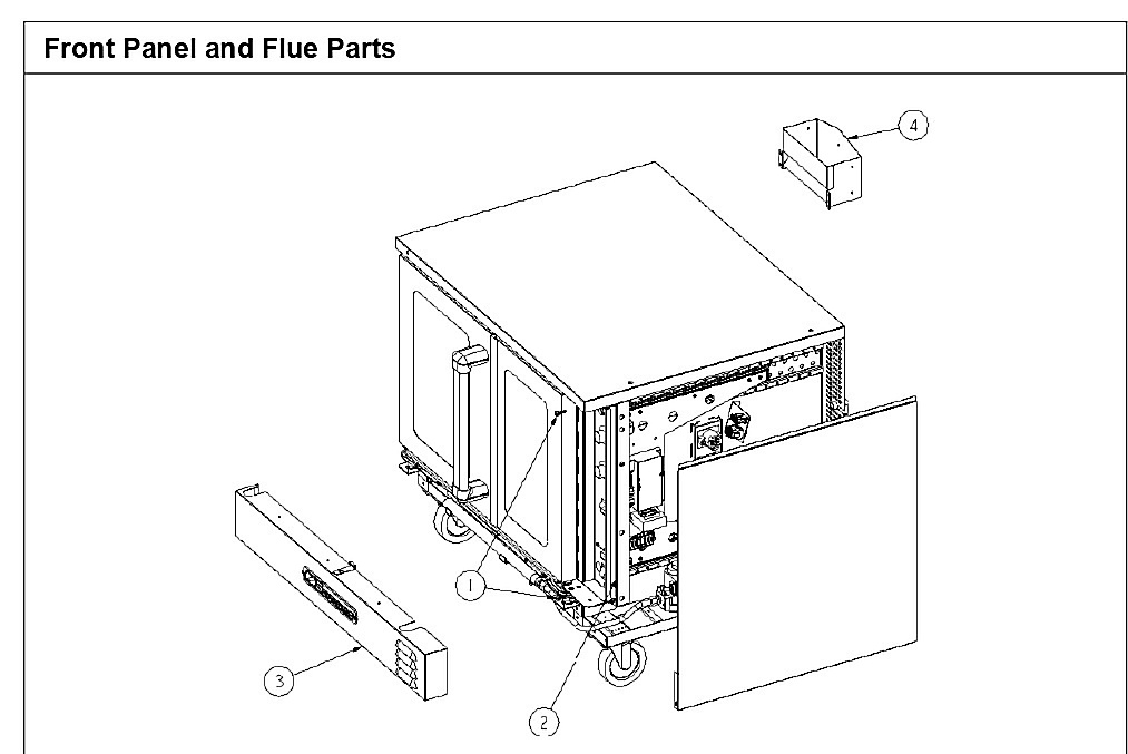 Front Panel and Flue Parts