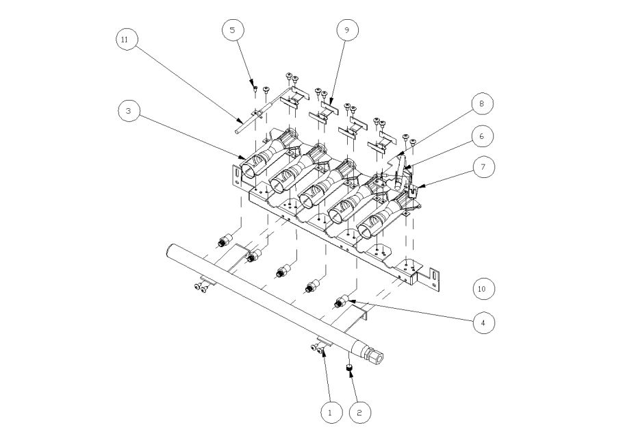 Gas Ovens Burner Compartment Parts