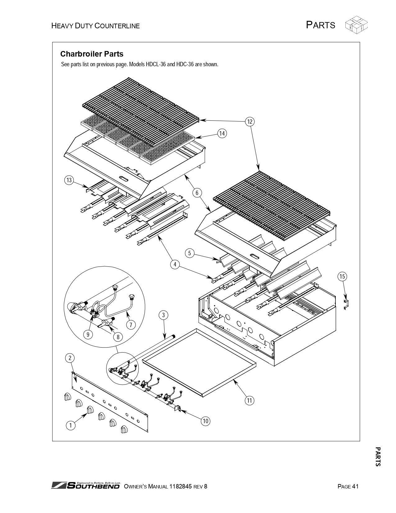 Charbroiler Parts