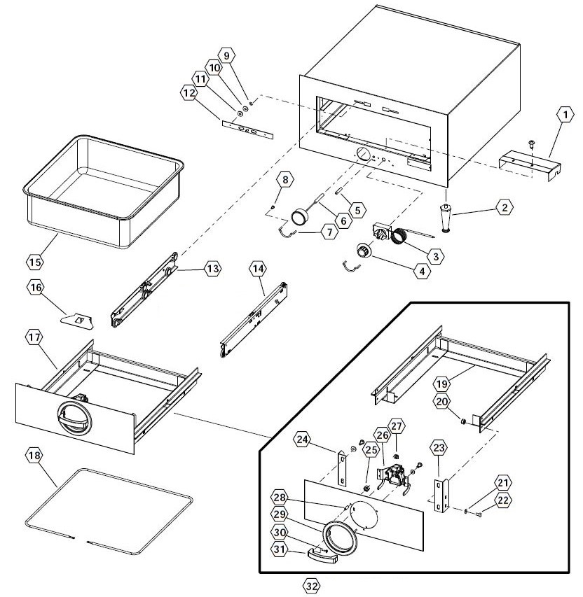 3A80A Parts Breakdown