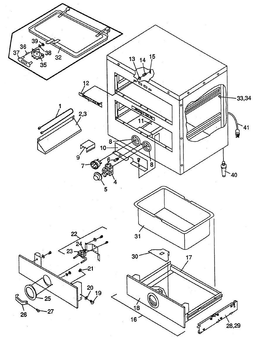 3B82D Parts Breakdown