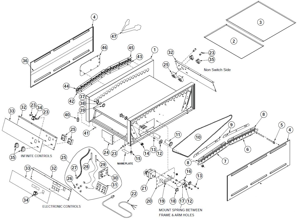 90ICS Parts List