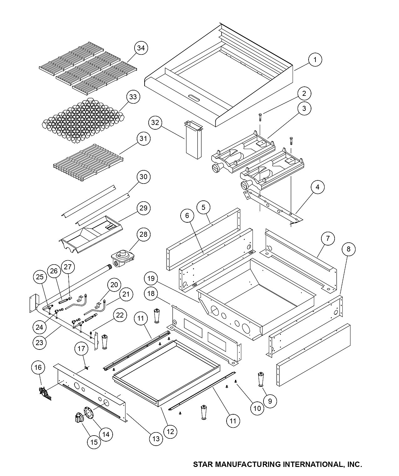 STAR MANUFACTURING INTERNATIONAL, INC.