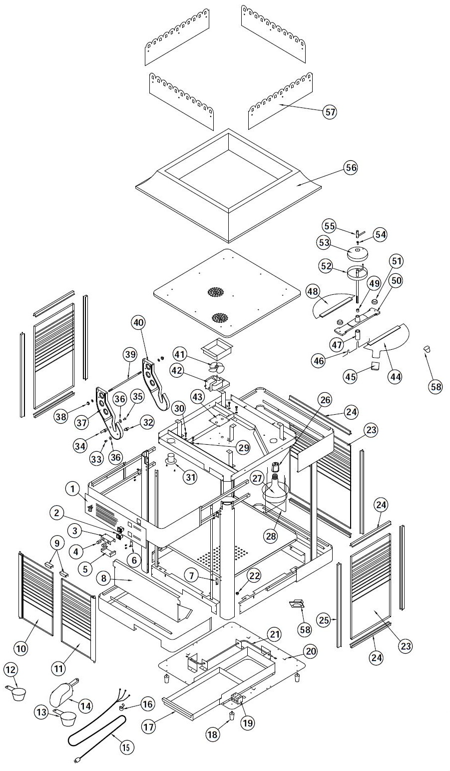 G8 & G12 Parts List