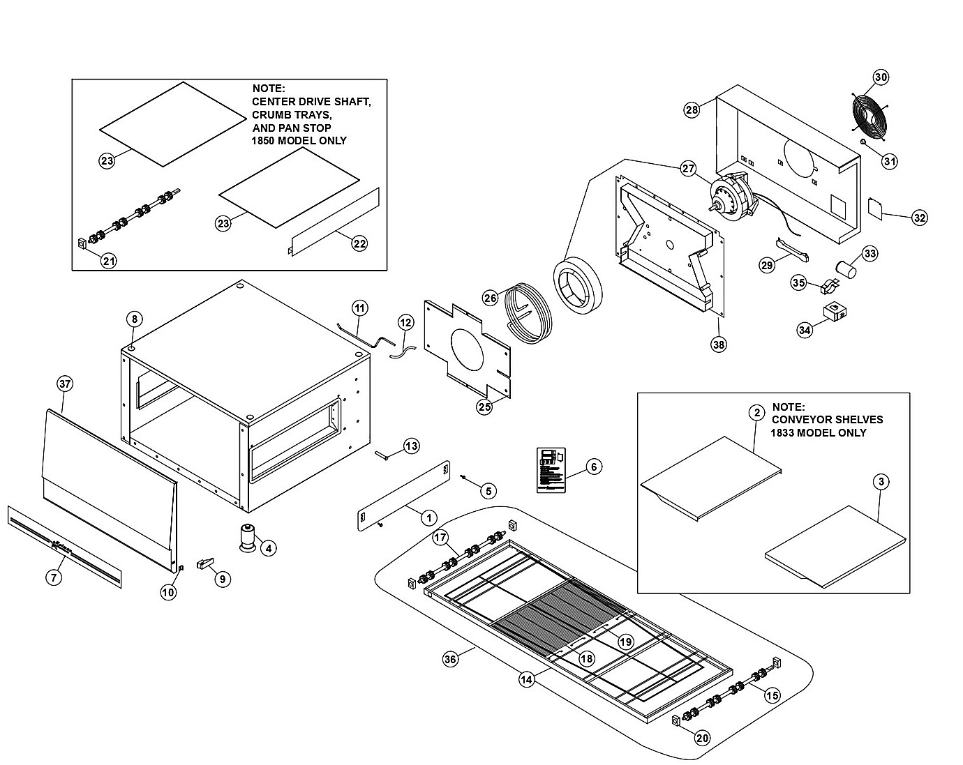Ultra-Max Electric Conveyor Oven