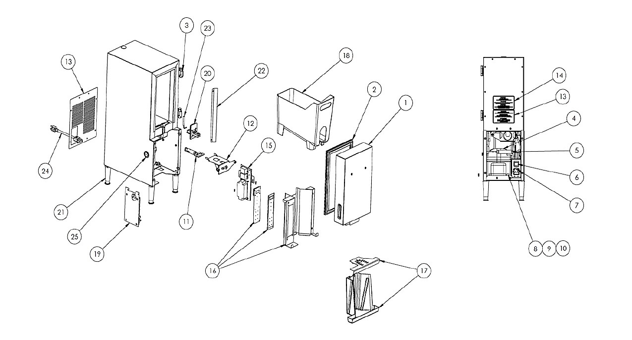 Parts List and Exploded View