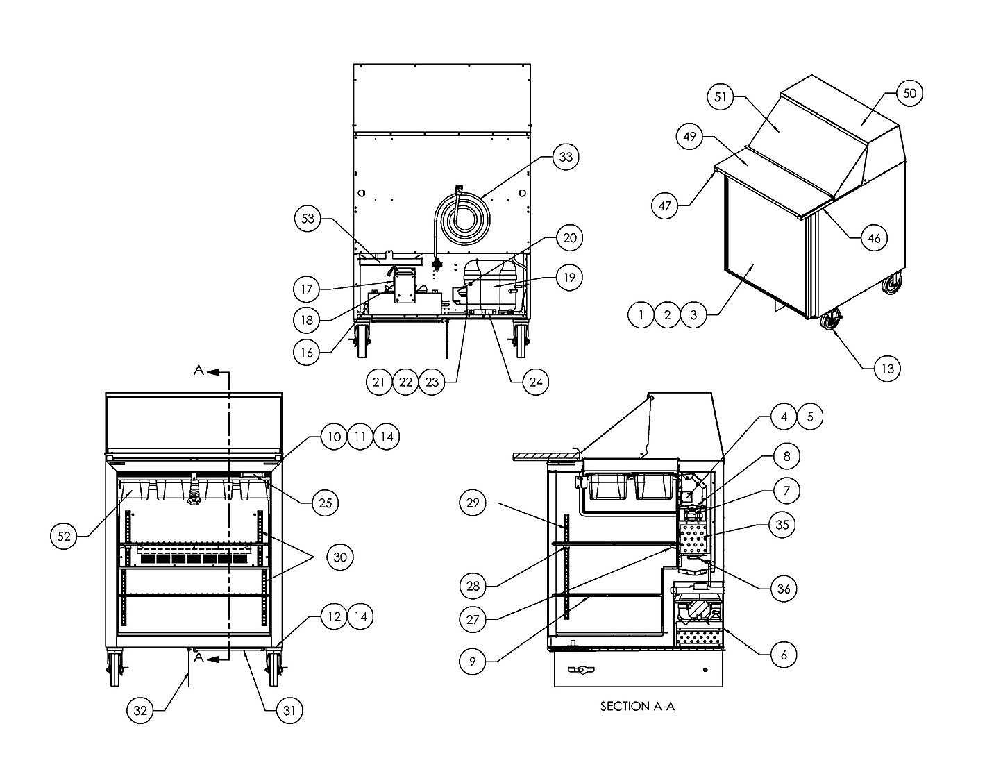 REPLACEMENT PARTS LIST - SKP278