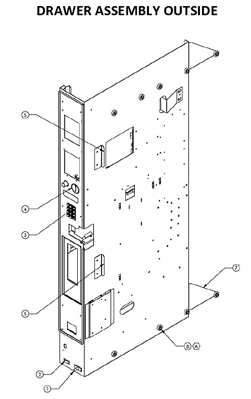 DRAWER ASSEMBLY OUTSIDE