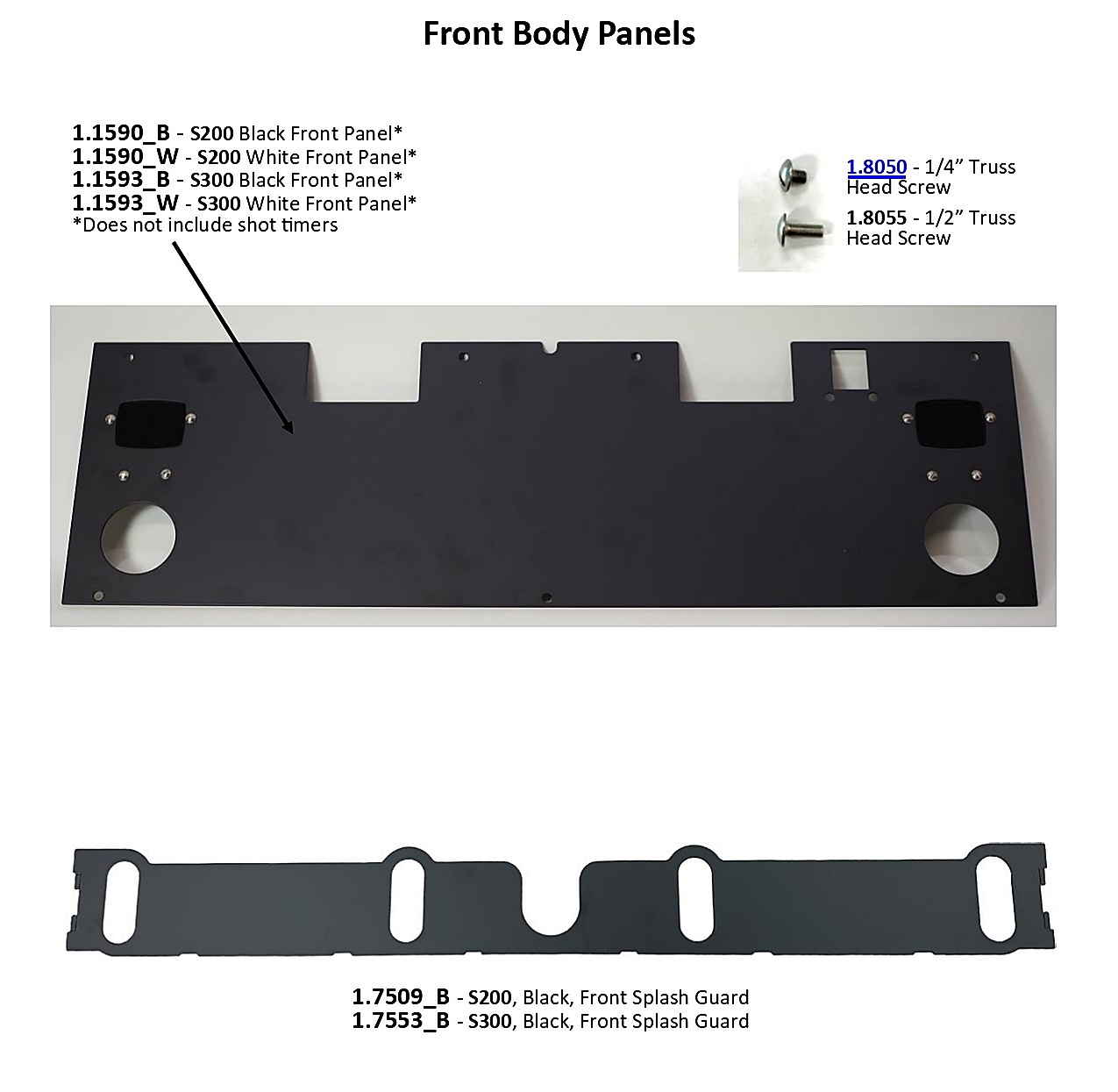 Front Body Panels