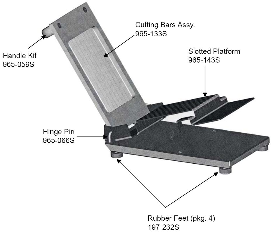 965-SPM Spam Slicer Parts Identification