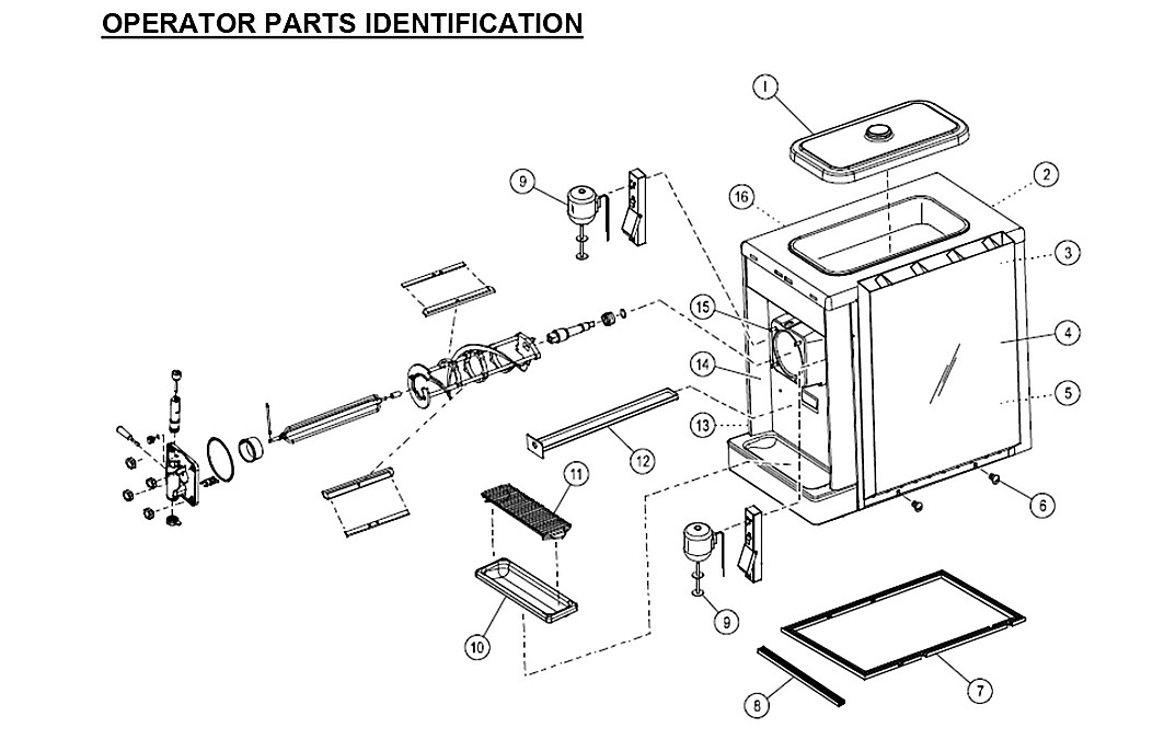 OPERATOR PARTS IDENTIFICATION