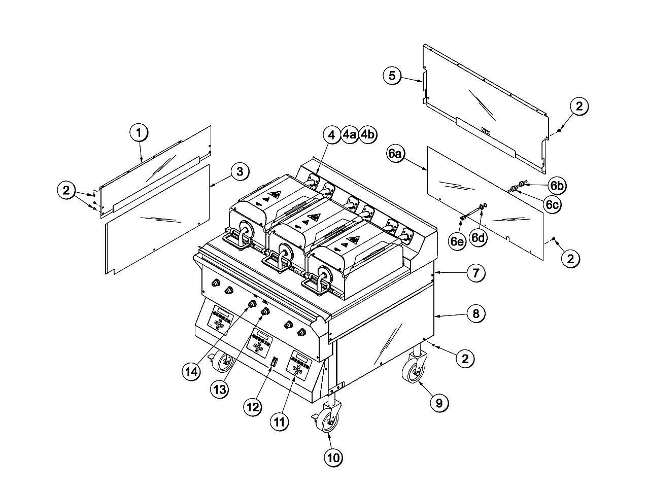 C842 Exploded View