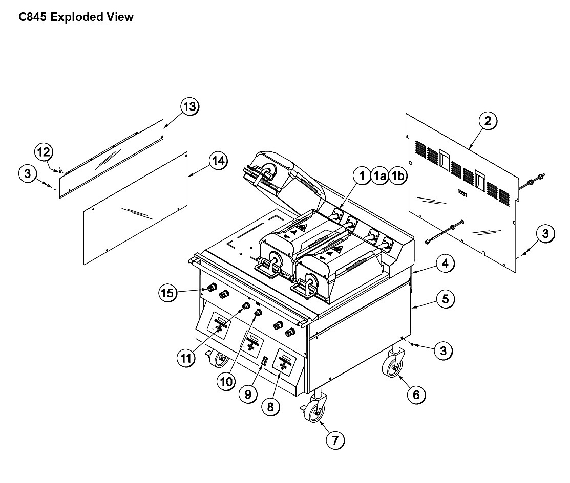 C845 Exploded View