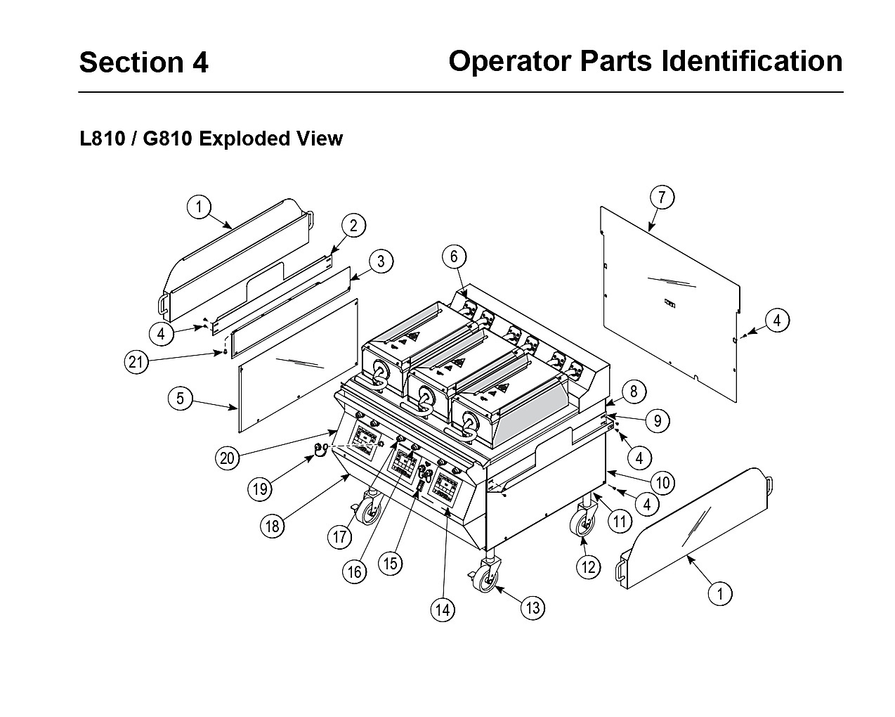 L810 / G810 Exploded View
