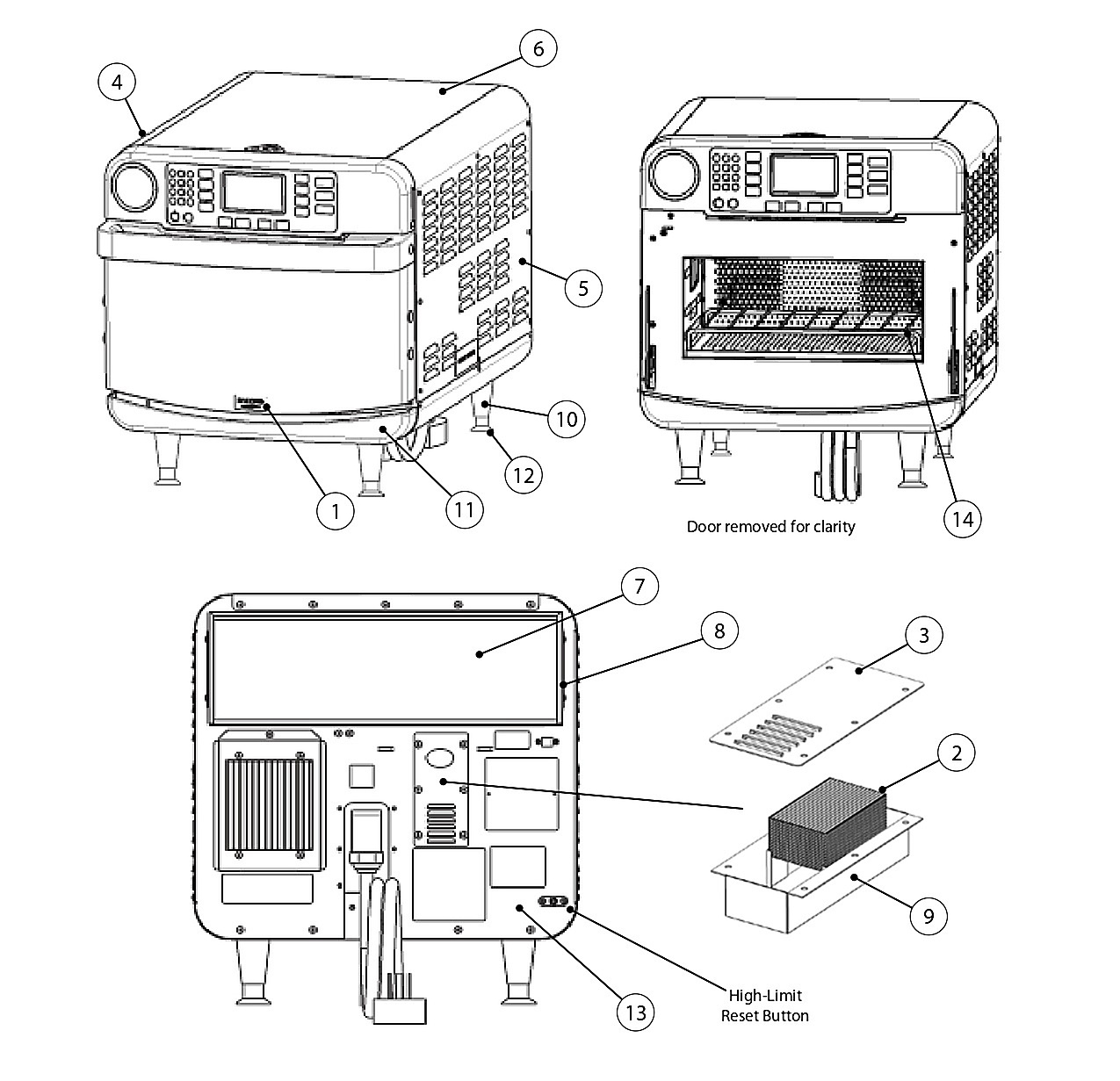 encore appendix - replacing oven components