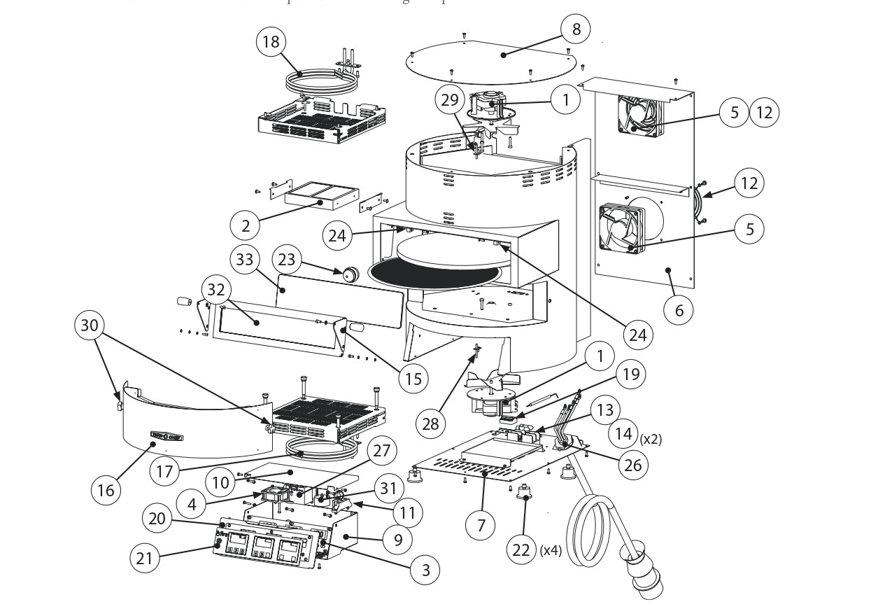 APPENDIX - REPLACING OVEN COMPONENTS