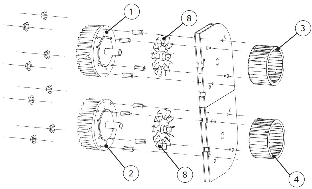 i5 Blower Motor Assembly