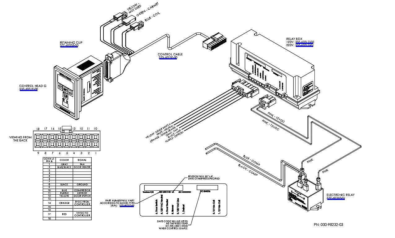 TR-G30011 PARTS ASSEMBLY