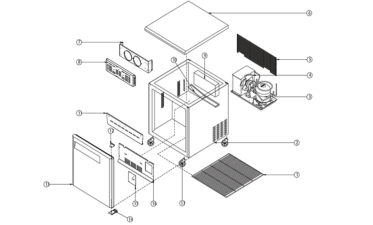 MUR-28 EXPLODED VIEW