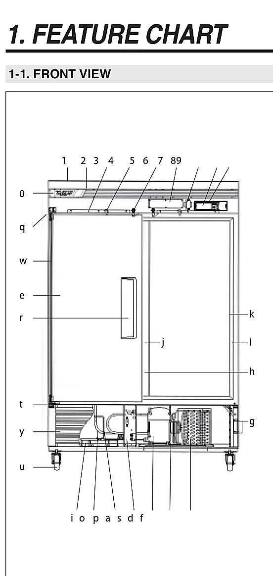 1-1. FRONT VIEW