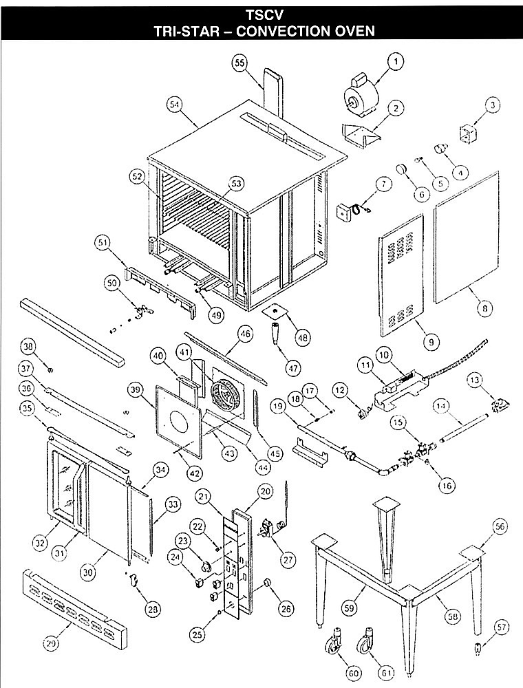 TRI-STAR - CONVECTION OVEN