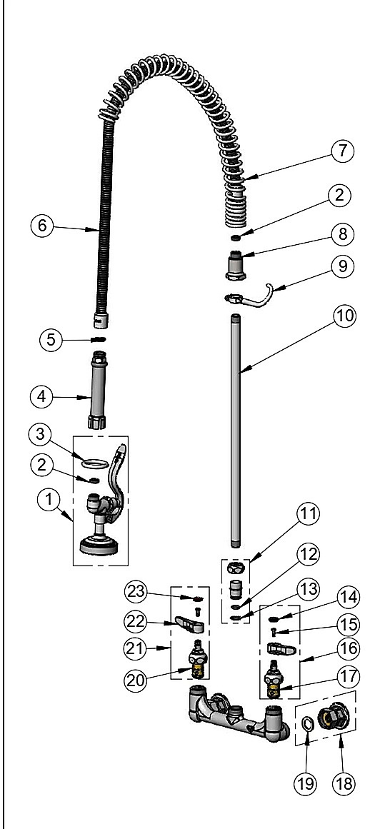 B-0133 Part list
