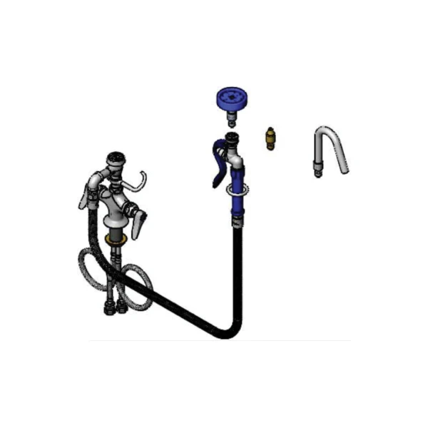 T&S Brass B-0607-CR-QDSV Refacciones y Manuales