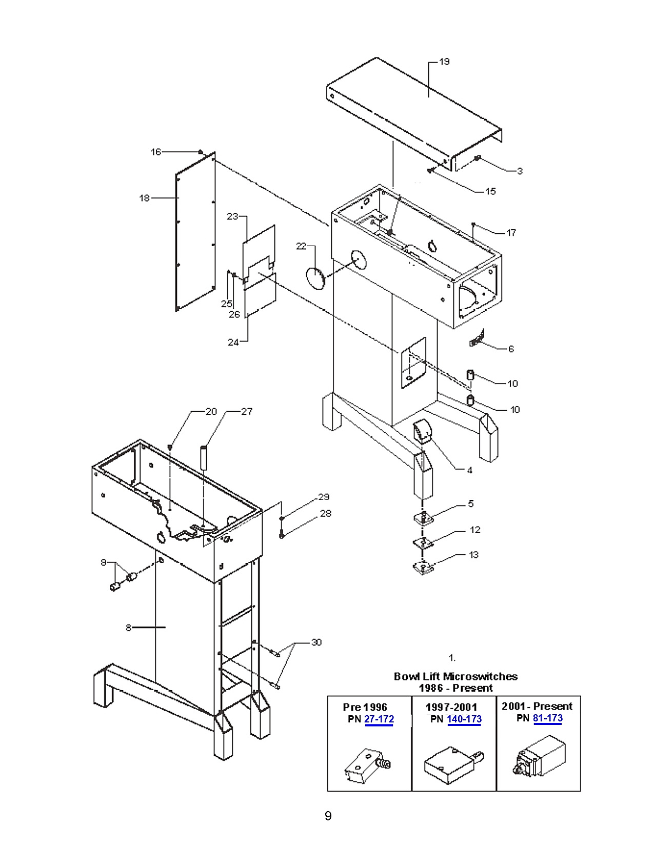 MACHINE COLUMN