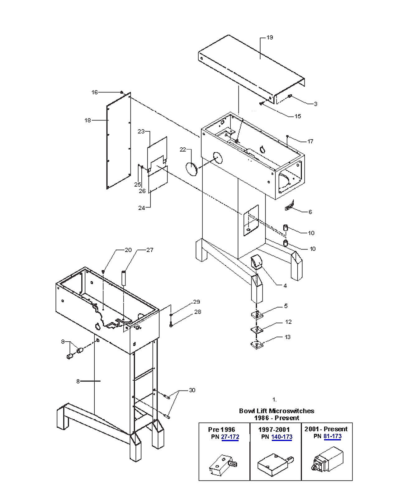 MACHINE COLUMN