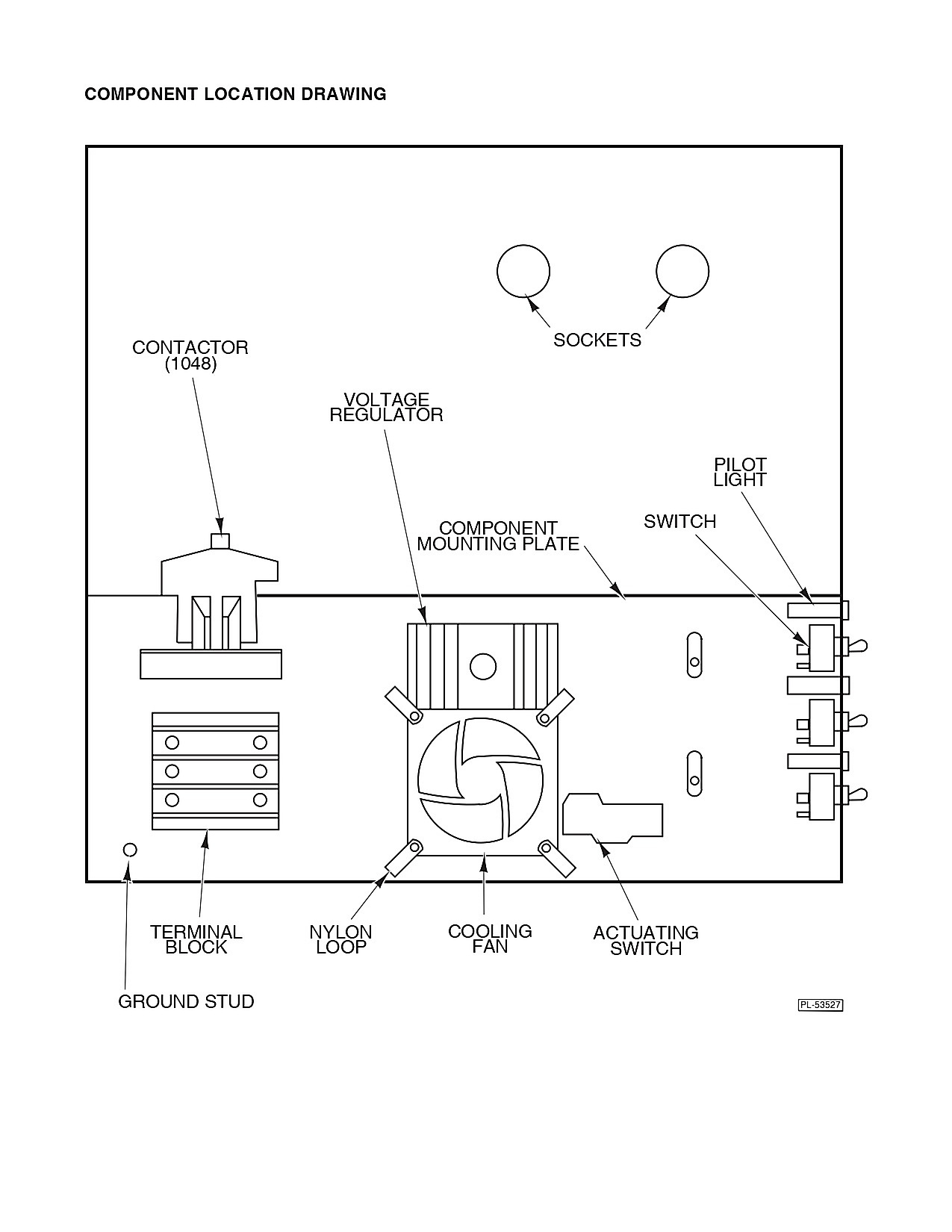 COMPONENT LOCATION DRAWING