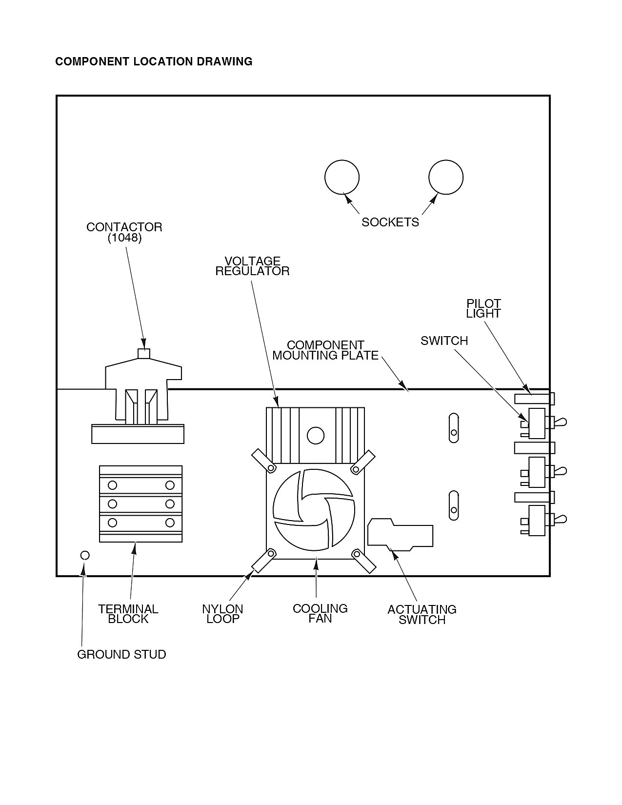 COMPONENT LOCATION DRAWING