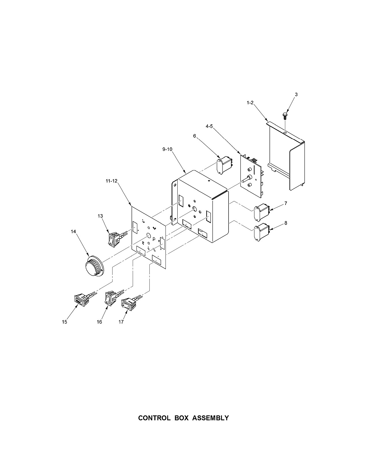 CONTROL BOX ASSEMBLY