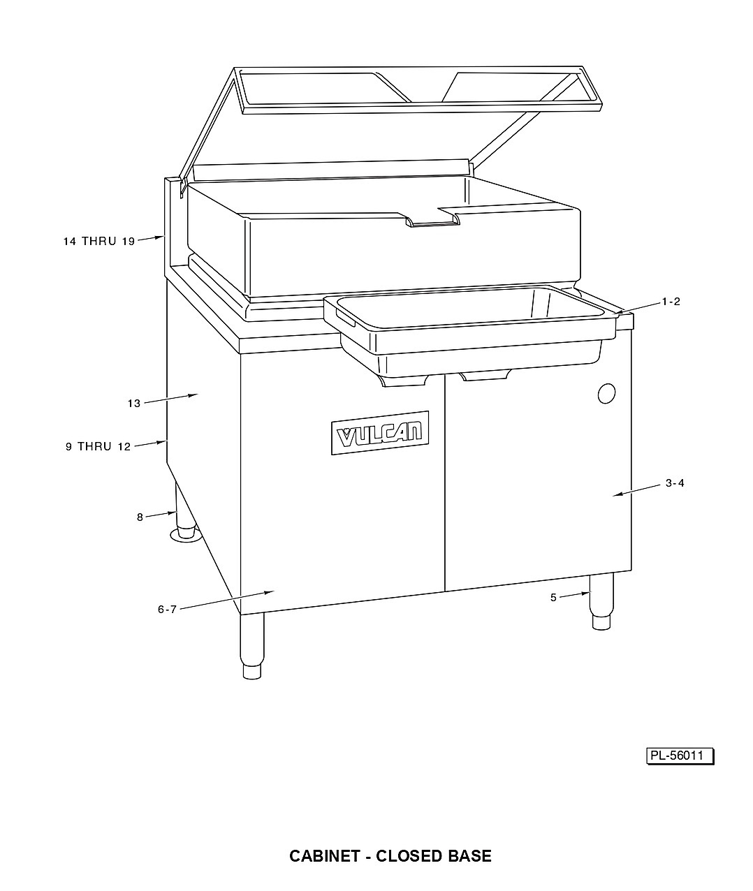 CABINET - CLOSED BASE