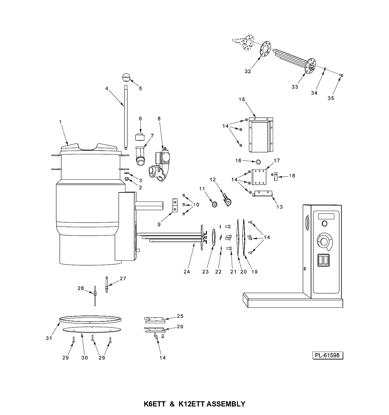 K6ETT & K12ETT ASSEMBLY