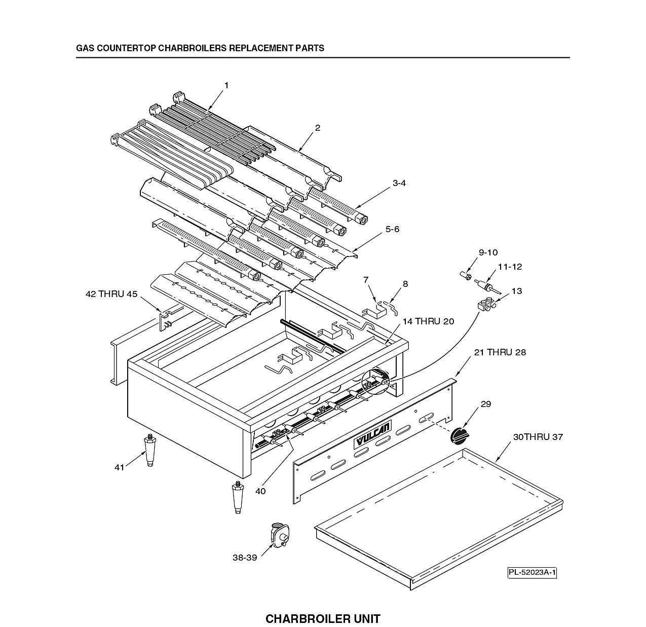CHARBROILER UNIT