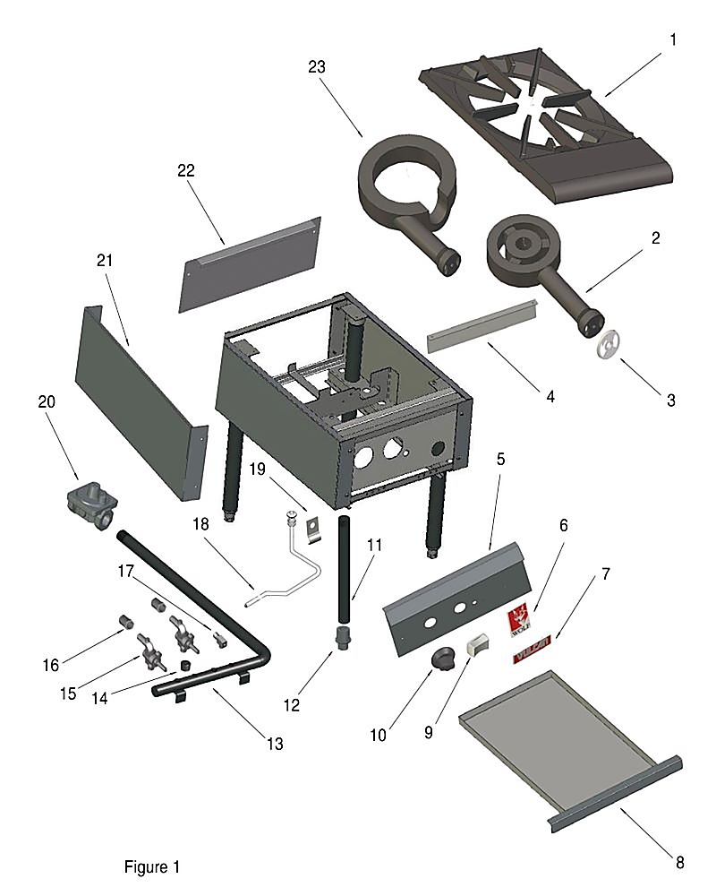 Stock Pot Ranges Replacement Parts