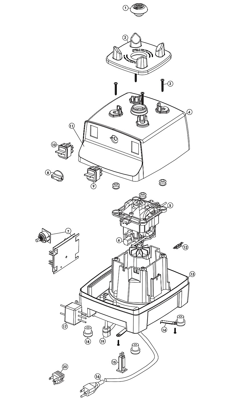 Drink Machine Variable Speed Parts List