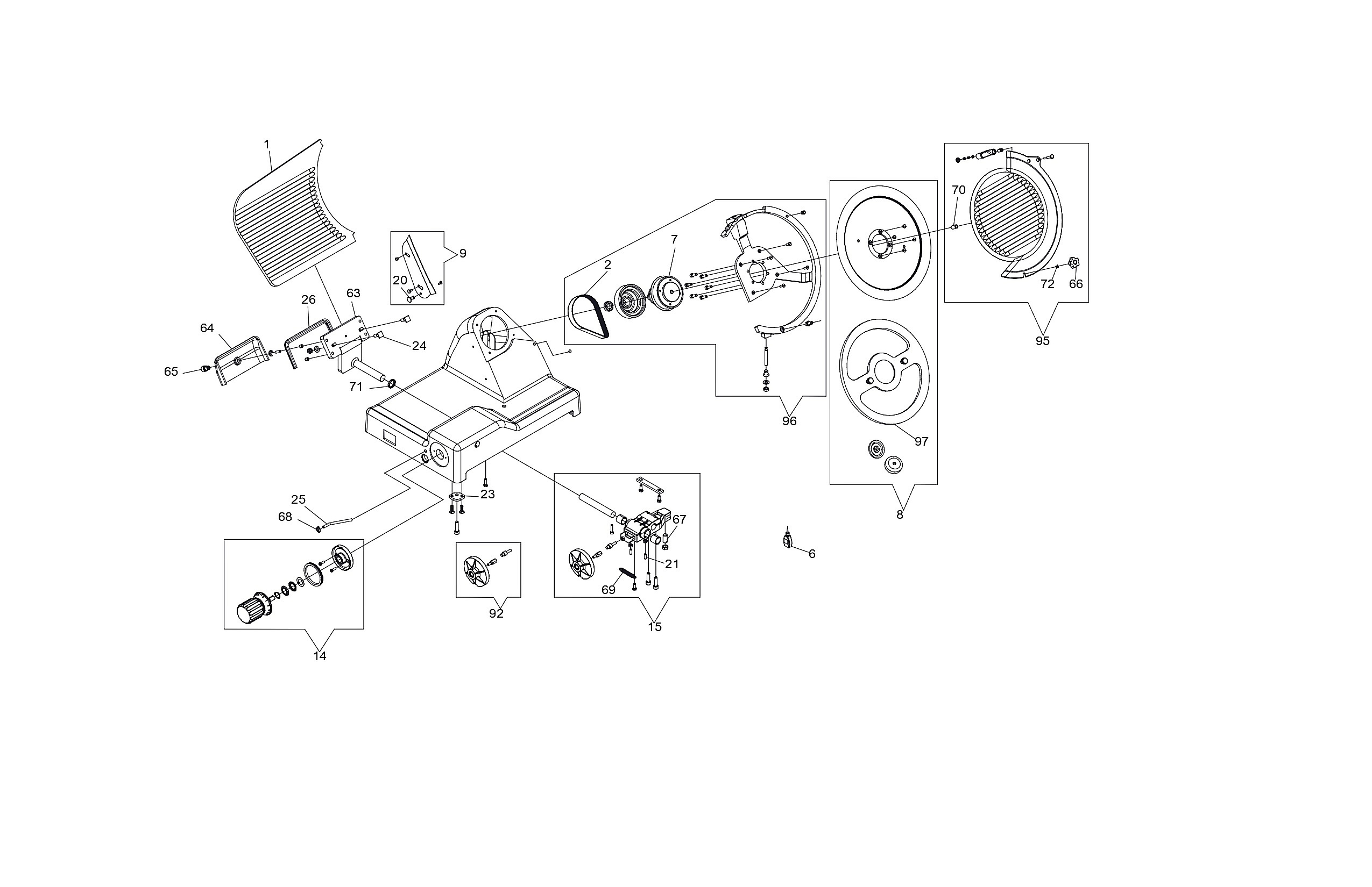 12" 120V Heavy Duty Automatic Slicer-1