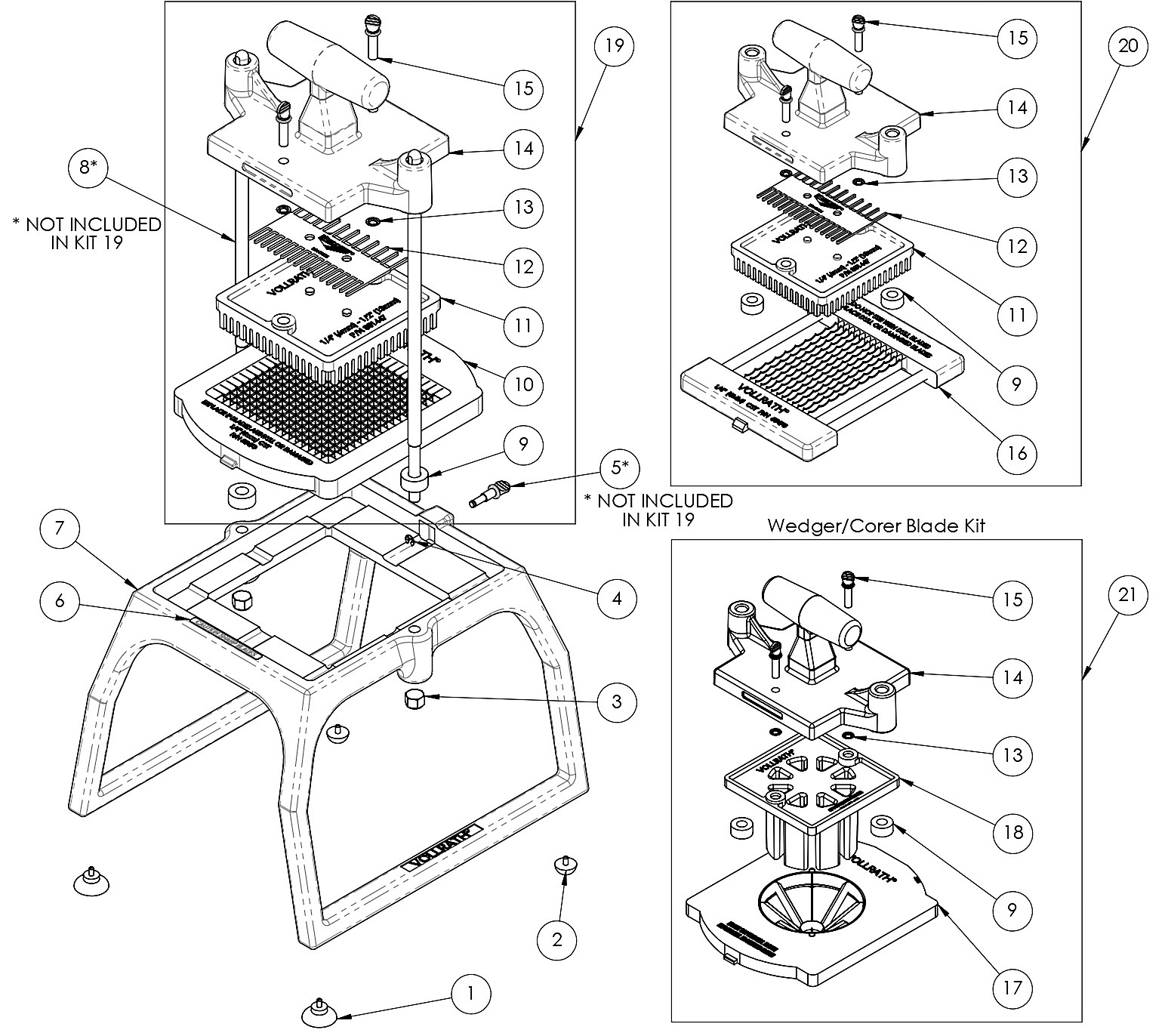 InstaCut� 5.1 - Manual Food Processor