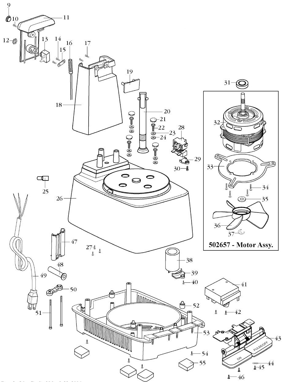 FP40 Base Assembly