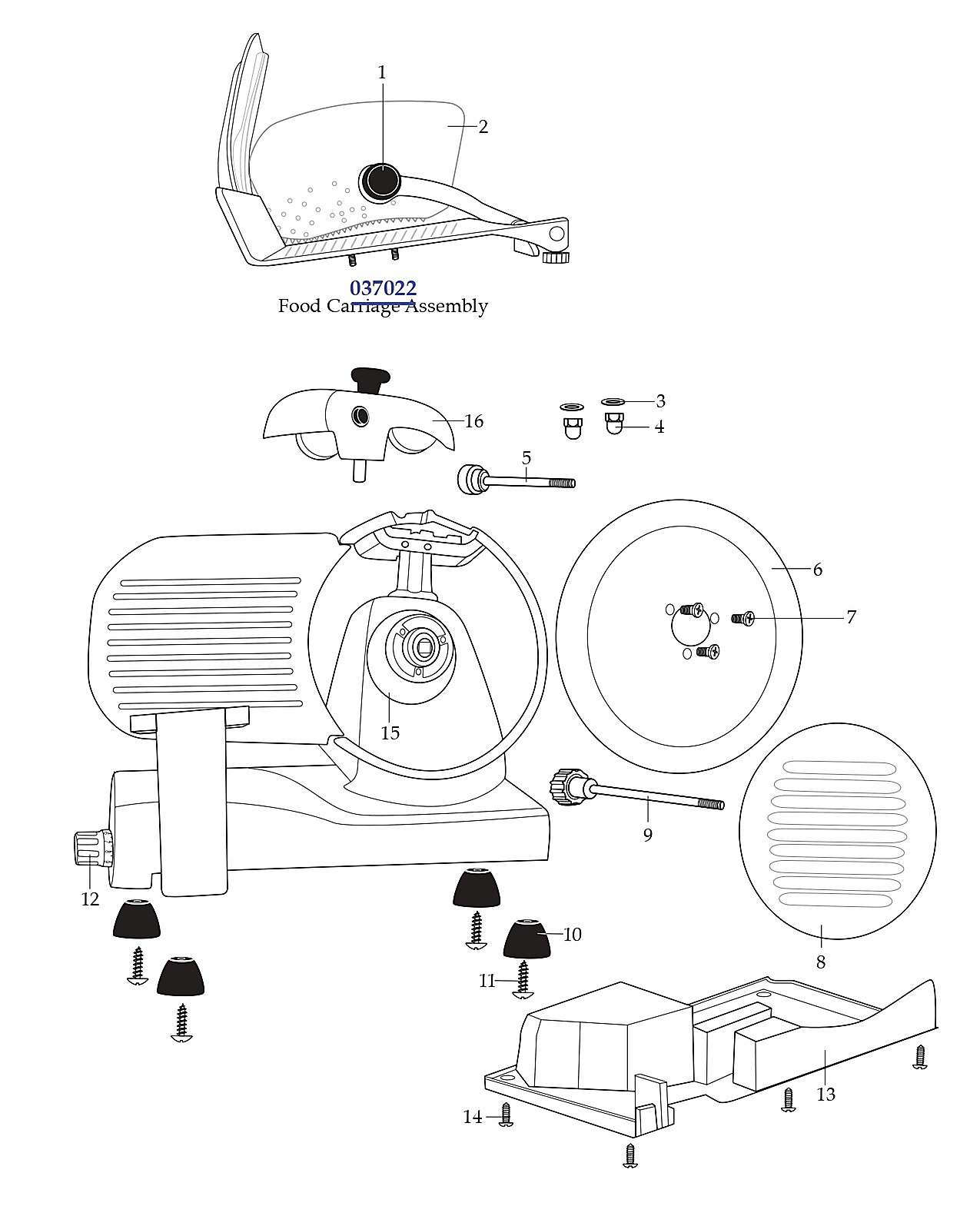 12" Blade Food Slicer